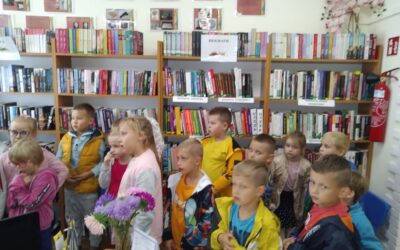 Akcji Narodowego Czytania  – wizyta przedszkolaków w bibliotece