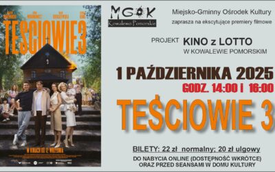 DOM KULTURY ZAPRASZA NA SEANSE FILMOWE