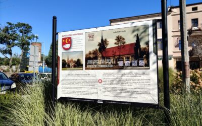 OKOLICZNOŚCIOWE TABLICE INFORMACYJNE ZWIĄZANE Z JUBILEUSZEM 750-LECIA LOKACJI KOWALEWA POMORSKIEGO – 1275-2025