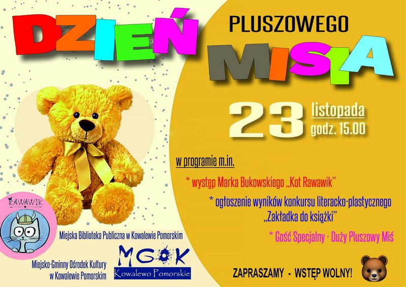 Dzień Pluszowego Misia