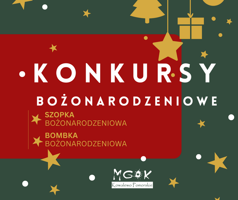 KONKURSY BOŻONARODZENIOWE
