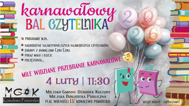 Karnawałowy Bal Czytelnika